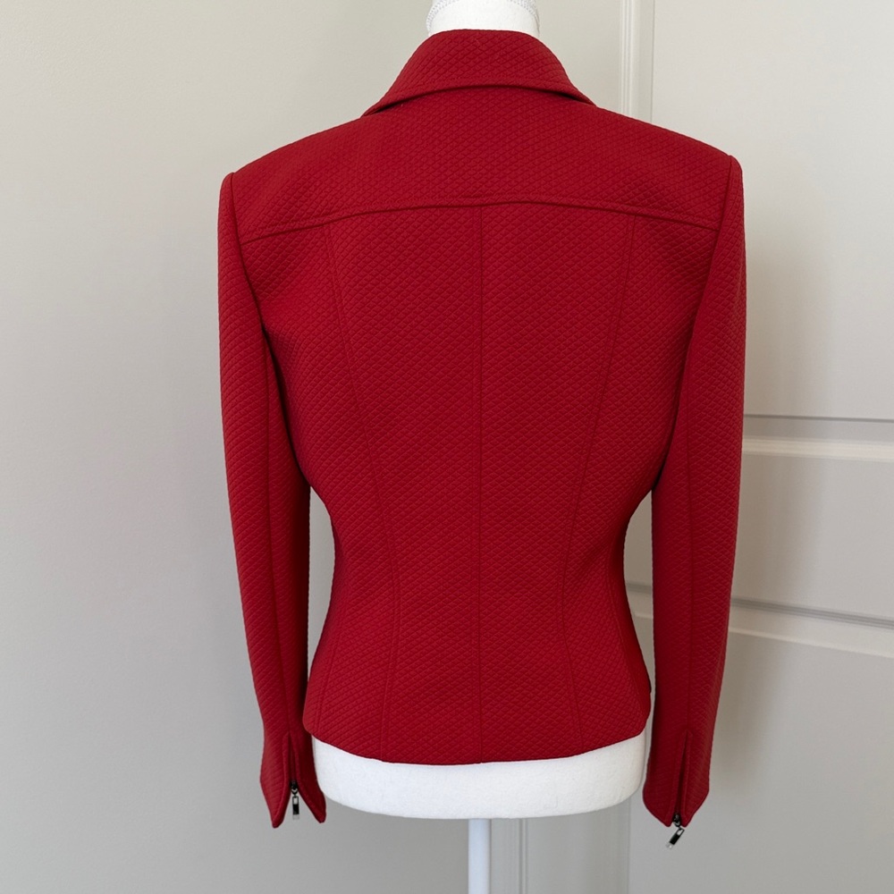 Talbots Vibrant Red Blazer - Picture 6 of 8